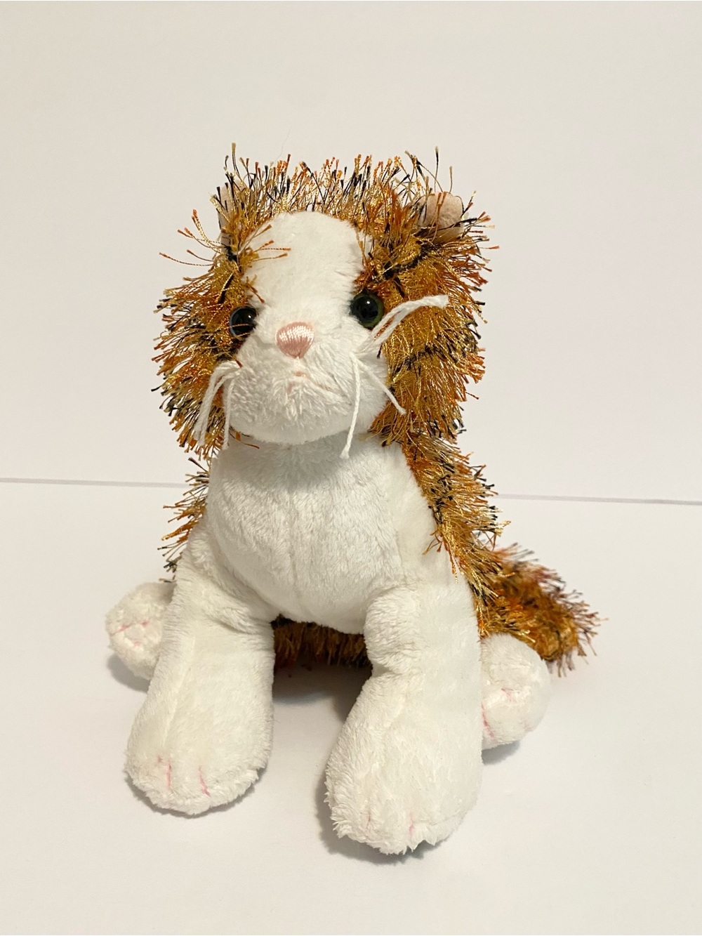 Webkinz Lil Kinz Striped Alley Cat Plush Stuffed Animal Kitty Toy 7” Ganz